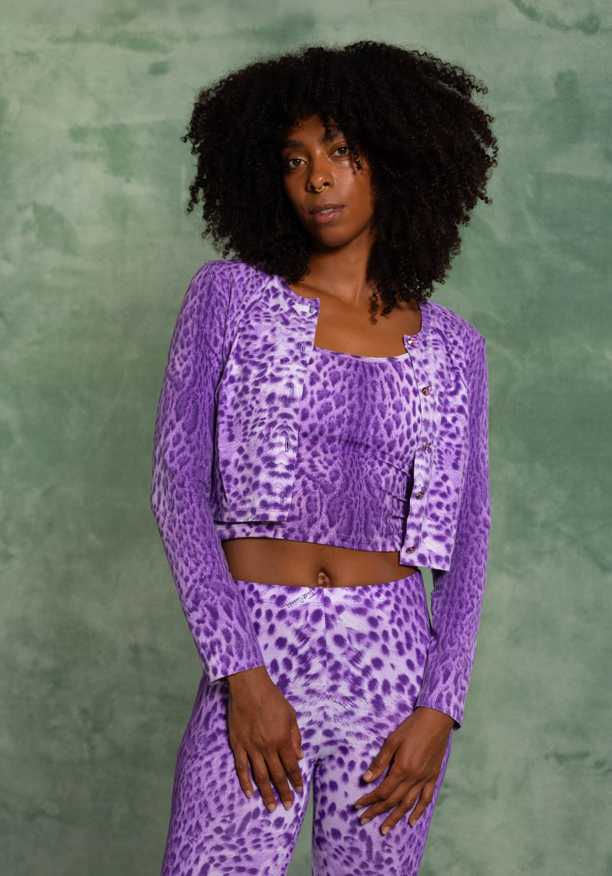 Cardigan - Viola – Virginia Fontaine